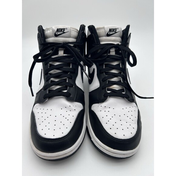 Nike Dunk High Panda Black White Men\'s Sneakers Basketball DD1399-105 Size 10.5